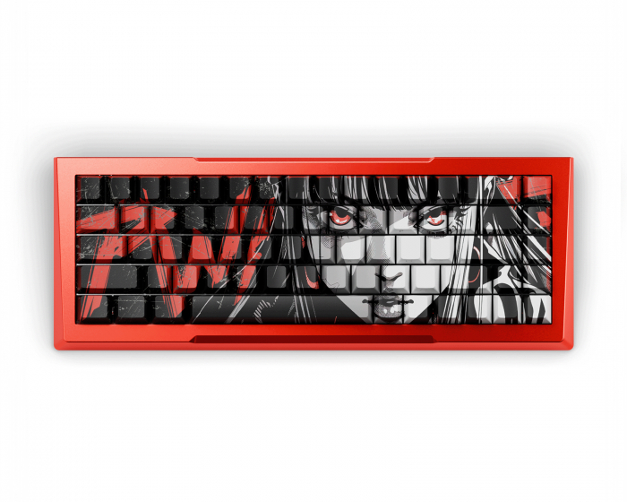 Pwnage Zenblade 65 V2 – Hall Effect Gaming Tastatur Nyomi Red Edition ANSI – Rød