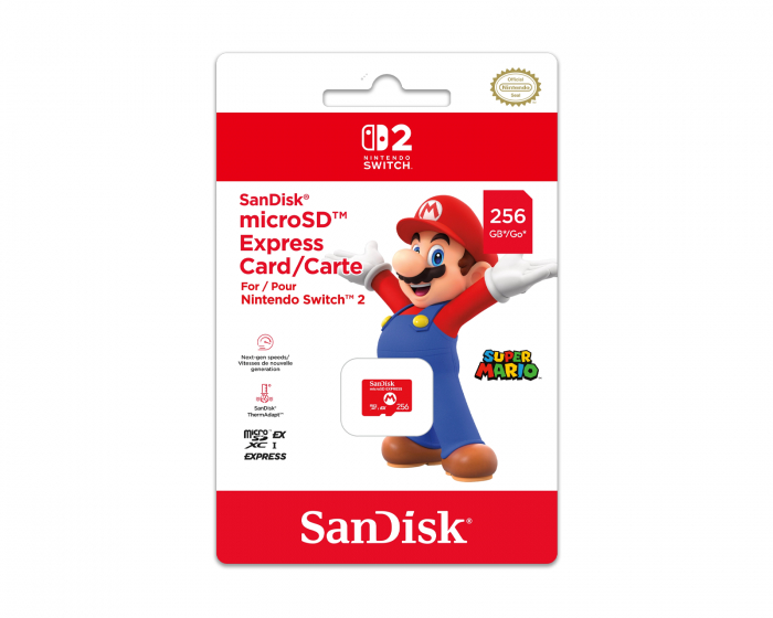 SanDisk microSD Express Card 256GB - Hukommelseskort 