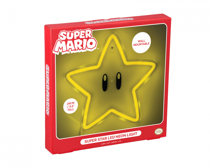 Paladone Super Star LED Neon Væglampe
