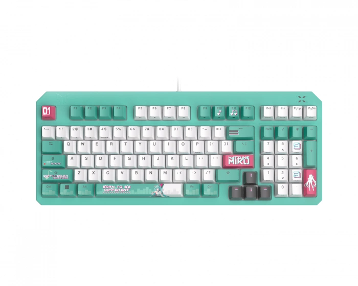 Asus TUF Gaming K3 Gen II Tastatur – Hatsune Miku Edition