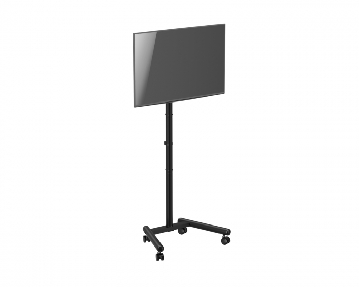 MaxMount Kompakt TV-stativ med hjul 13”-50” - Sort