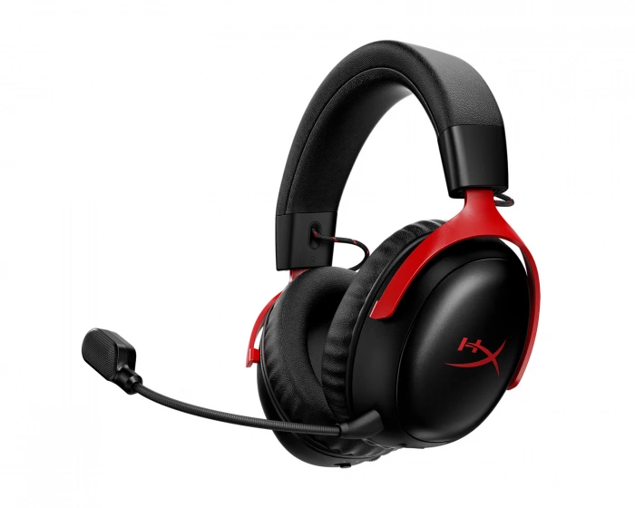 HyperX Cloud III S Trådløst Headset - Rød/Sort