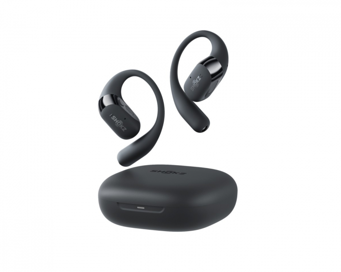 Shokz OpenFit 2 Trådløse Bone Conduction Hovedtelefoner - Sort