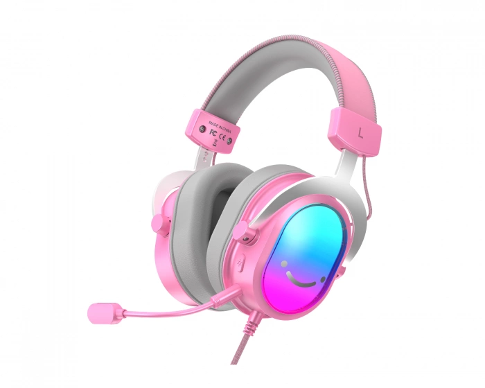 Fifine H16 Gaming Headset - Lyserød