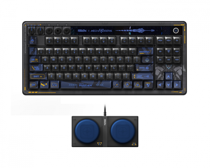 8Bitdo Retro 87 Mekanisk Tastatur - ANSI - Mecha Break Edition