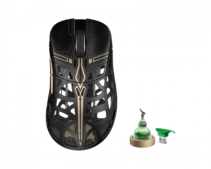 WLMouse x The Swords Magnesium Trådløs Gamingmus [OMRON] - Sort