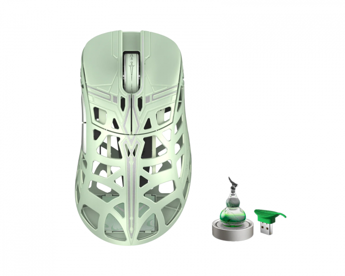 WLMouse x The Swords Magnesium Trådløs Gamingmus [OMRON] - Mint Green
