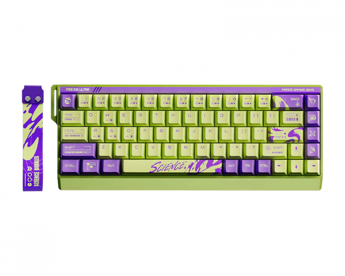 FGG FIRE68 Ultra Magnetic HE ANSI Tastatur [Gateron Jade Pro] - Scientific Bubble