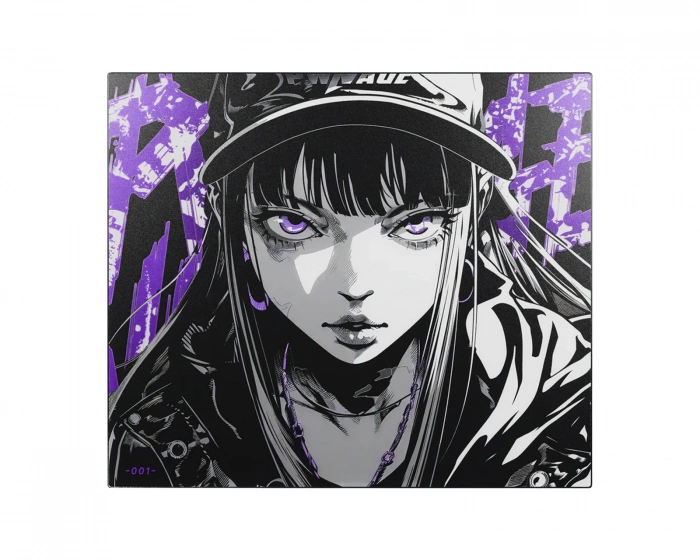 Pwnage Nyomi Glas Musemåtte - Purple - Limited Edition
