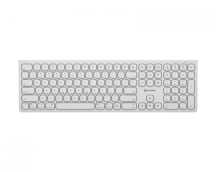 Alogic Echelon Trådløst Tastatur til Mac - Hvid