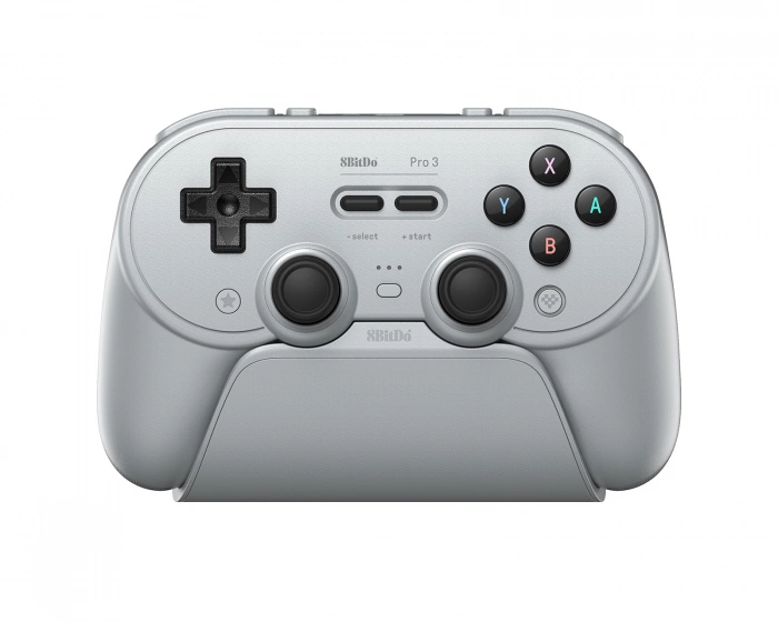 8Bitdo Pro 3 Bluetooth Spilcontroller Grå