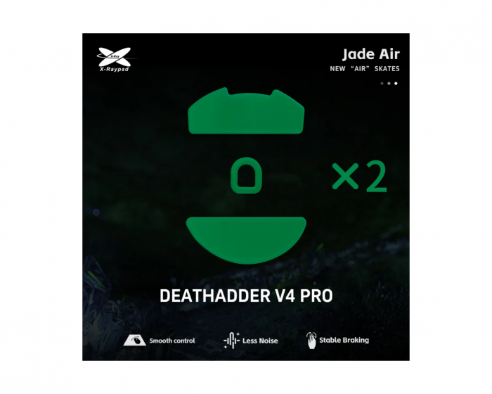 X-raypad Jade Air Skates til Razer Deathadder V4 PRO