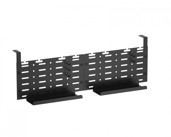 MaxMount Vertikal kabelkurv til skrivebord - Sort