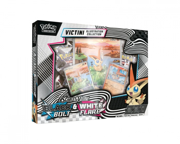 Pokémon Scarlet & Violet 10.5: Black Bolt & White Flare Victini Rare Collection