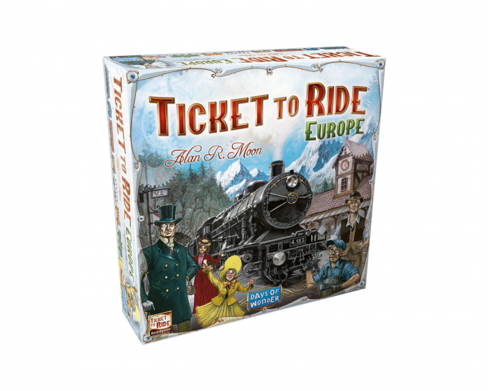- Ticket to Ride Europe - Brætspil (Nordisk)