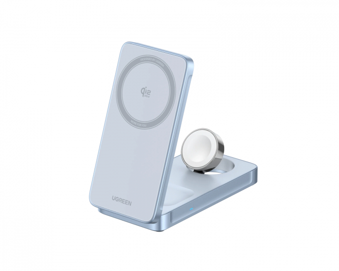 UGREEN MagFlow Qi2.2 25W 3-i-1 Magnetisk Trådløs Oplader