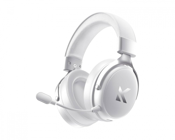 MCHOSE V9 Pro Trådløst Headset - Icy White