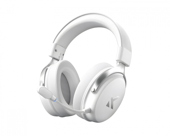MCHOSE V9 Pro Trådløst Headset - Icy White