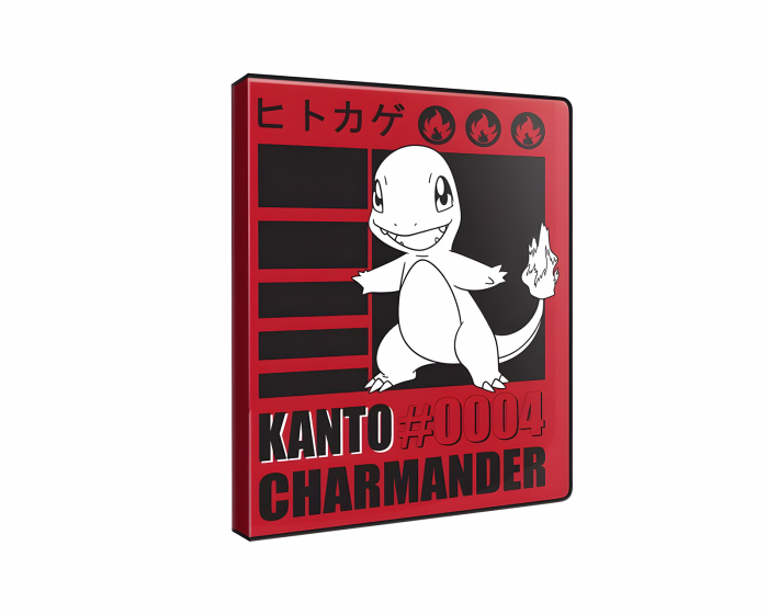 Pokémon Charmander Mappe - 4 Pocket