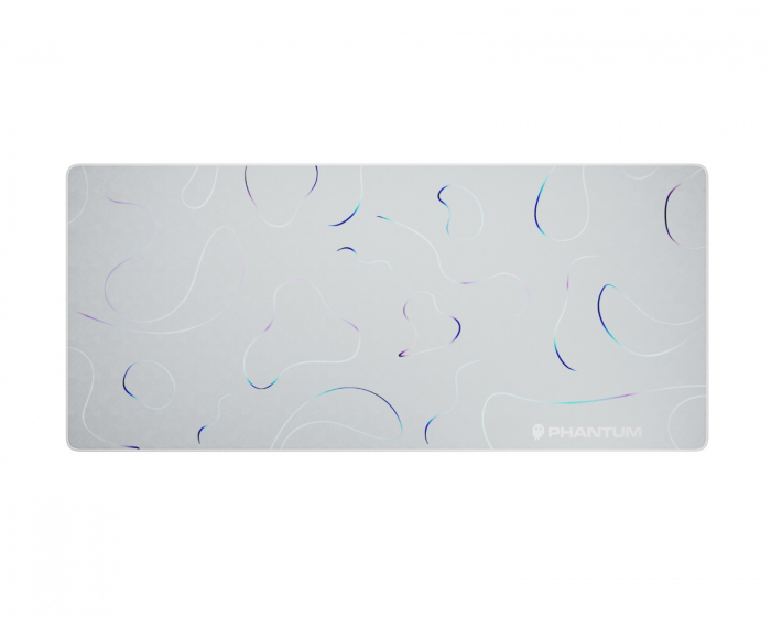Phantum Nebula Gaming Musemåtte XXL - Hvid