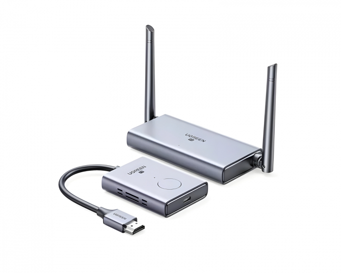 UGREEN Trådløs HDMI-forlænger - Sender og modtager