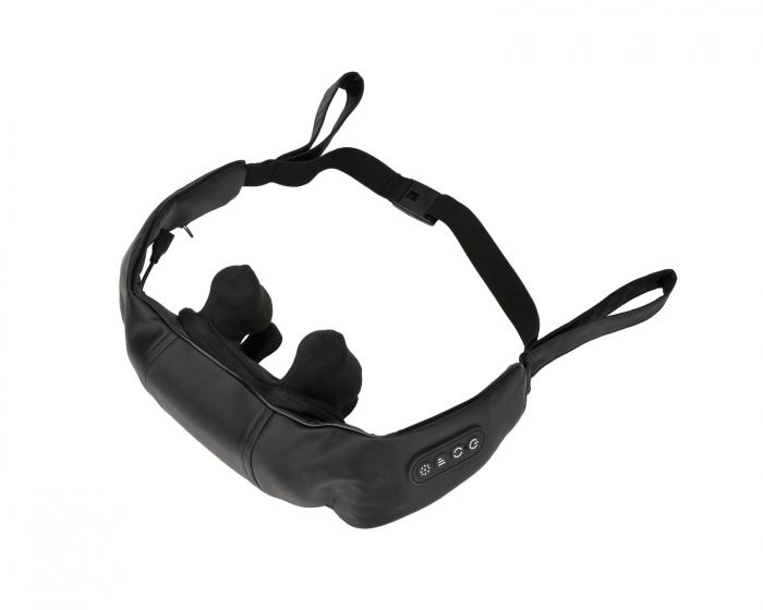 MaxLife Shiatsu Nakke- og Rygmassageapparat med varme – Sort