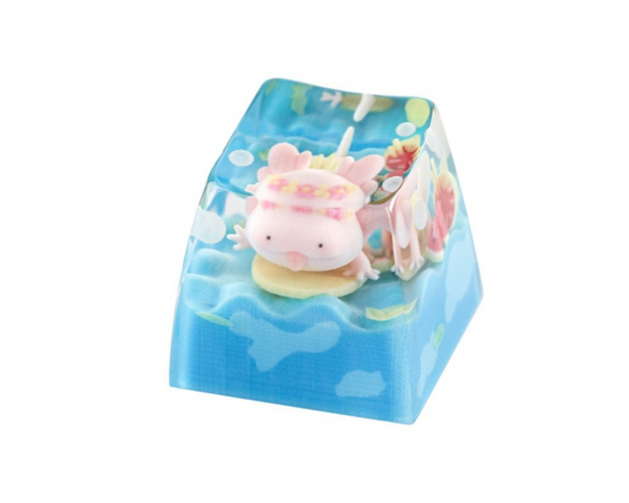 Keymoji Pool Party - Chill Salamander