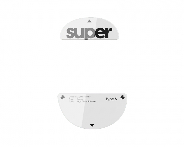 Superglide Glass Skates Type-S til JV-X - Hvid