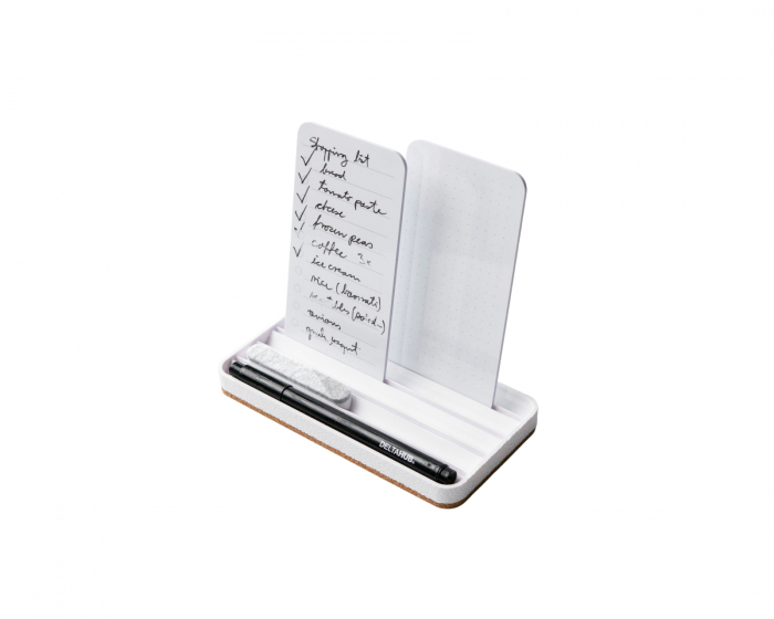 DeltaHub To-Do Liste Stand - Hvid