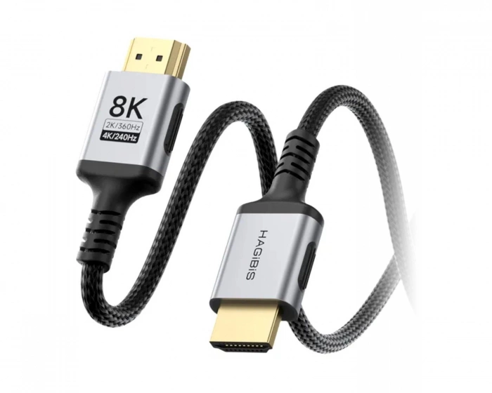 Hagibis Ultra Soft High Speed 8K HDMI Kabel – 2 m