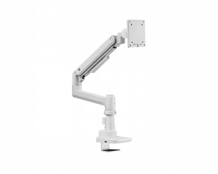 MaxMount Skærmstativ 20kg Heavy-Duty 17”-49” Hvid med USB-porte - 1 Skærm