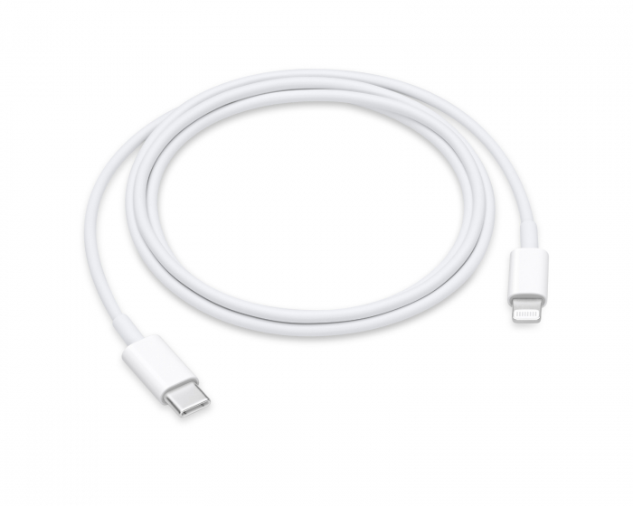 Apple Lightning til USB-kabel MFi Hvid (0,5 Meter)