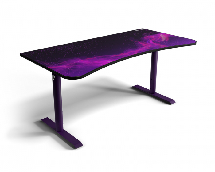 Arozzi Arena Gaming Skrivebord - Large  - Deep Purple Galaxy