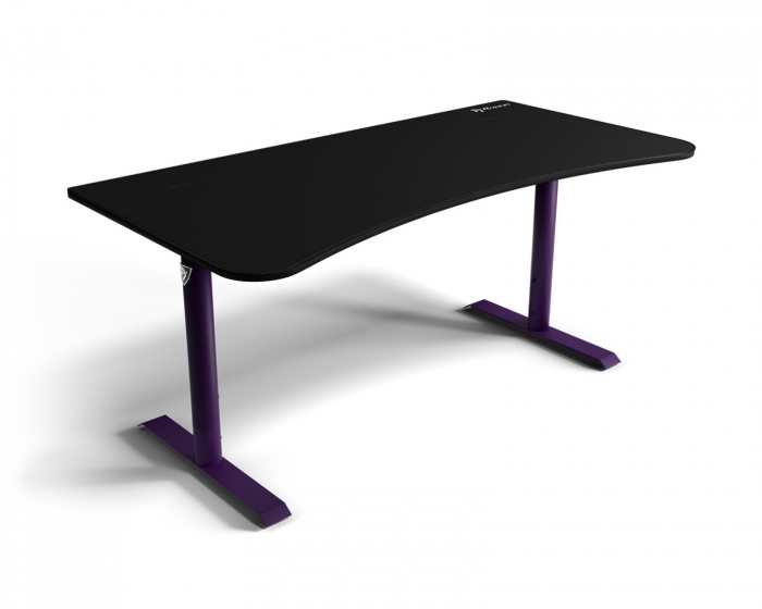 Arozzi Arena Gaming Skrivebord - Large - Dybt Lilla - Sort