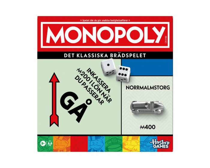 Hasbro Monopoly Classic 90-års Jubilæumsudgave - Brætspil (SE)