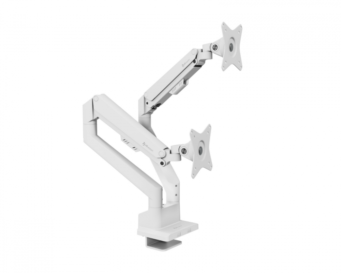 Arozzi Alzare Neo Duo Monitor Stativ - Hvid