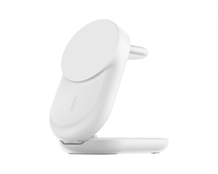 Belkin UltraCharge 3-i-1 Qi2 Trådløs Oplader - Hvid