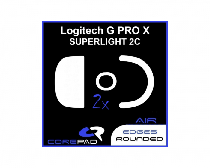 Corepad Skatez AIR til Logitech G PRO X SUPERLIGHT 2C Compact