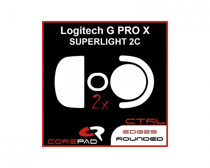 Corepad Skatez CTRL til Logitech G PRO X SUPERLIGHT 2C Compact