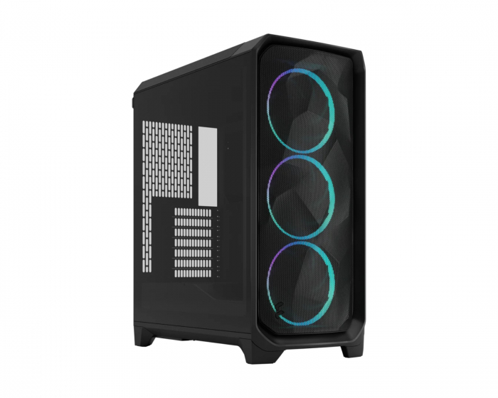 Fractal Design Meshify 3 Chassis RGB Ambience Pro TG - Sort