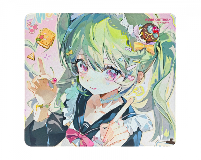 X-raypad Aqua Control Plus Gaming Musmåtte - Mint Pink - XL