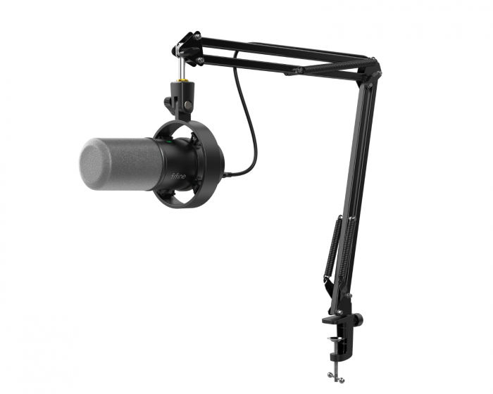 Fifine AmpliTank USB/XLR Dynamisk Mikrofon - Sort