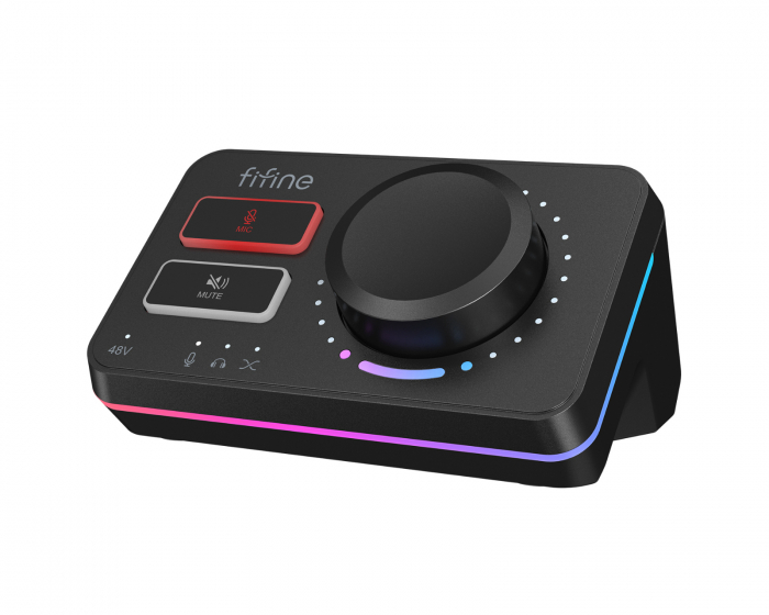 Fifine AmpliGame SC9 Audio Mixer - Black