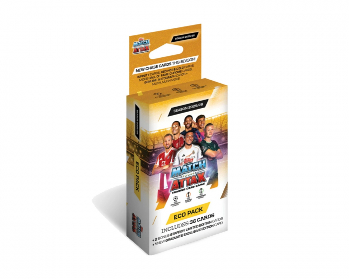 Topps Match Attax Eco Pack UCL 25/26 - Fodboldkort