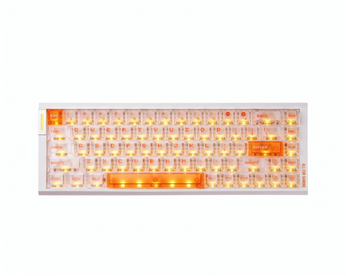ATK RS6 Air Magnetic HE Tastatur [Ice Blade] - Hvid