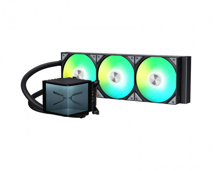 TRYX Panorama Upgraded A-RGB 360 Liquid Cooler - Black
