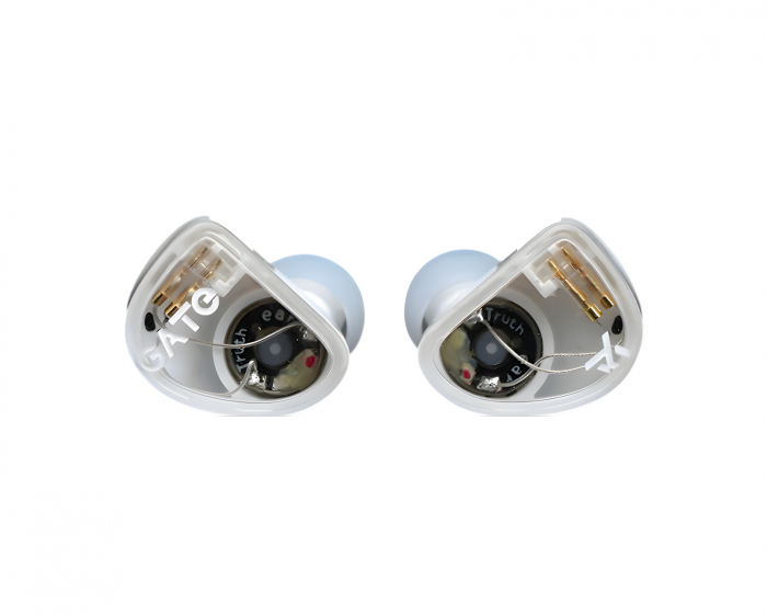Truthear Gate IEM Hovedtelefoner med 3.5 mm Mikrofon - Hvid