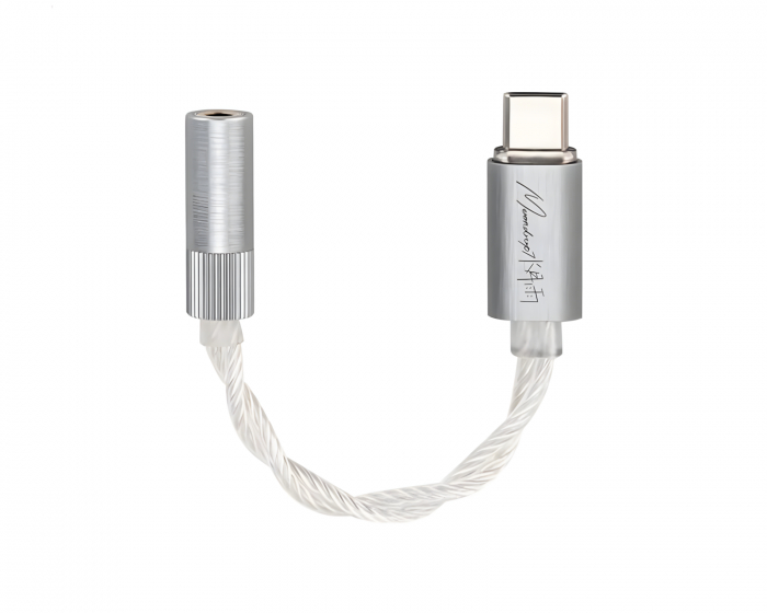 MoonDrop Echo-A USB-C til 3,5 mm Adapter - Portable DAC/AMP med Mikrofon