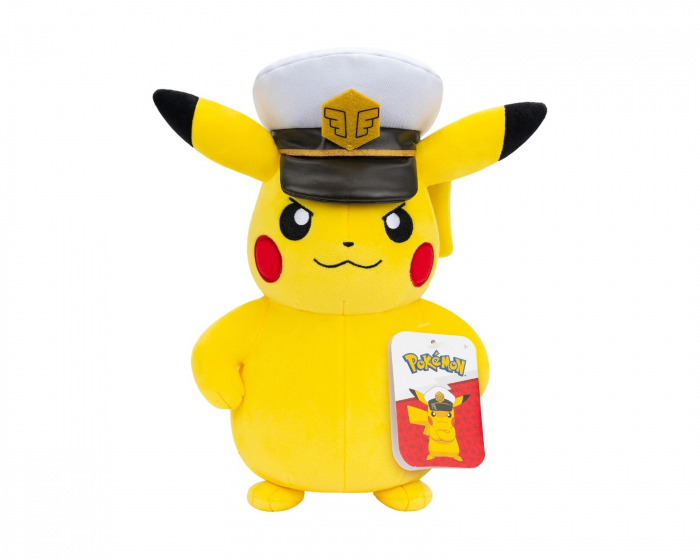  Pokemon: Captain Pikachu Plush - 20 cm