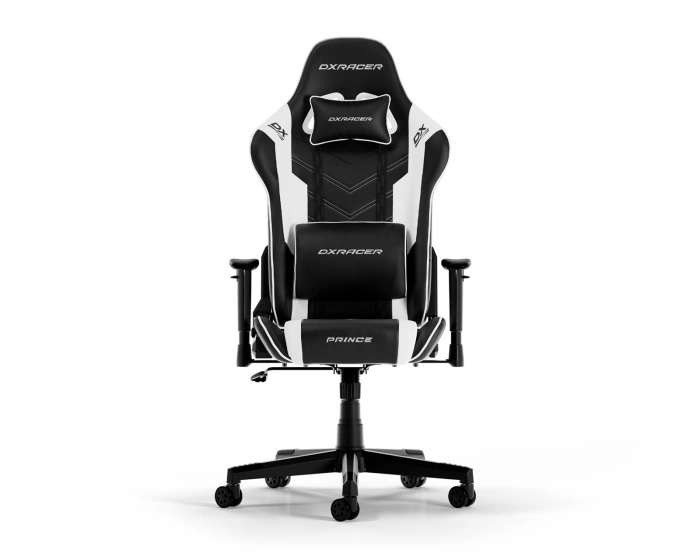 DXRacer PRINCE L Sort & Hvid PVC Læder